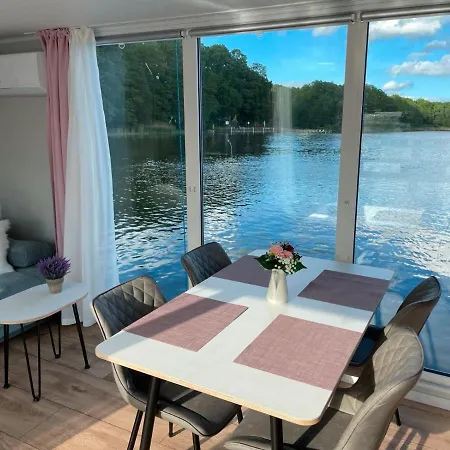 Hausboot-urlaub24 De - Muritz, Festliegend Mit Sauna - Beiboot Buchbar *